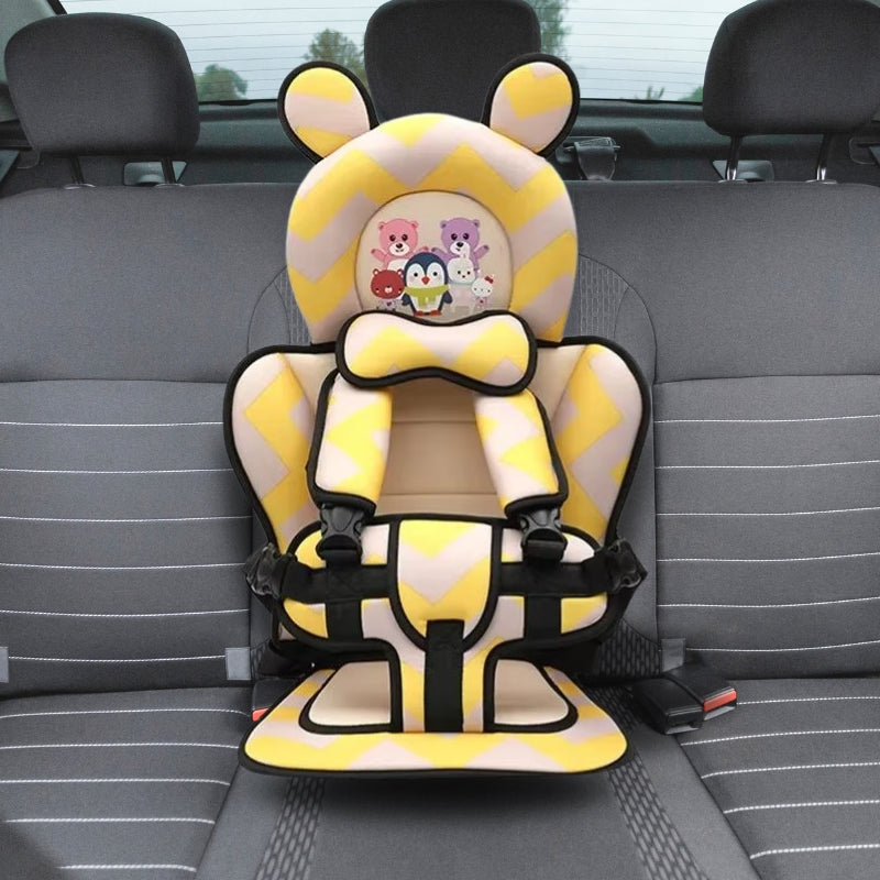 Child Protection Car Cushion Seat with Charm